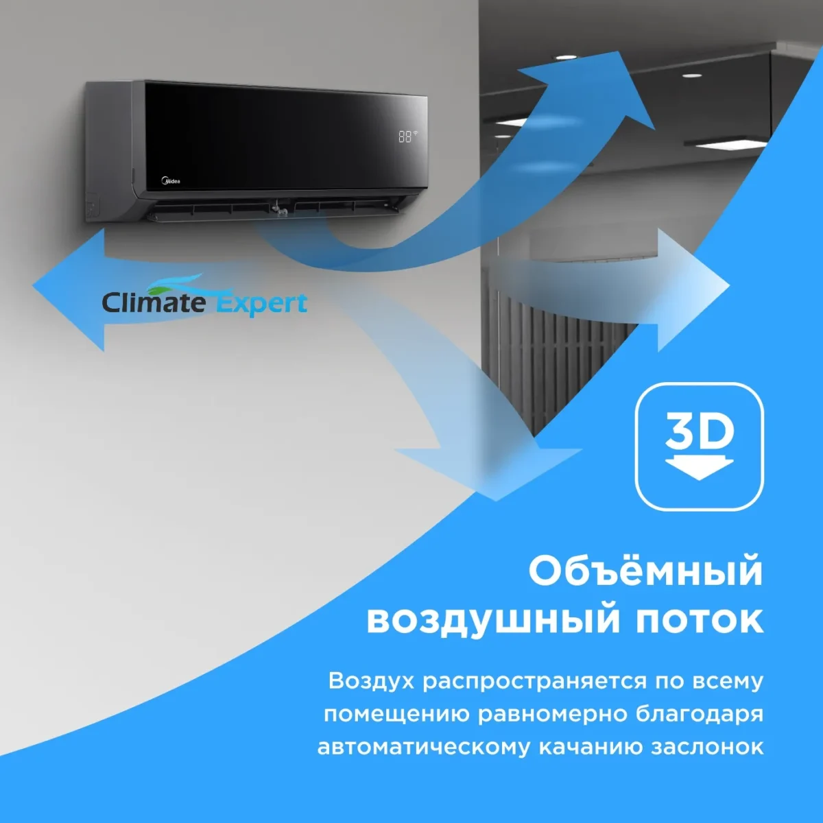 Кондиционер MIDEA Persona ON/OFF
