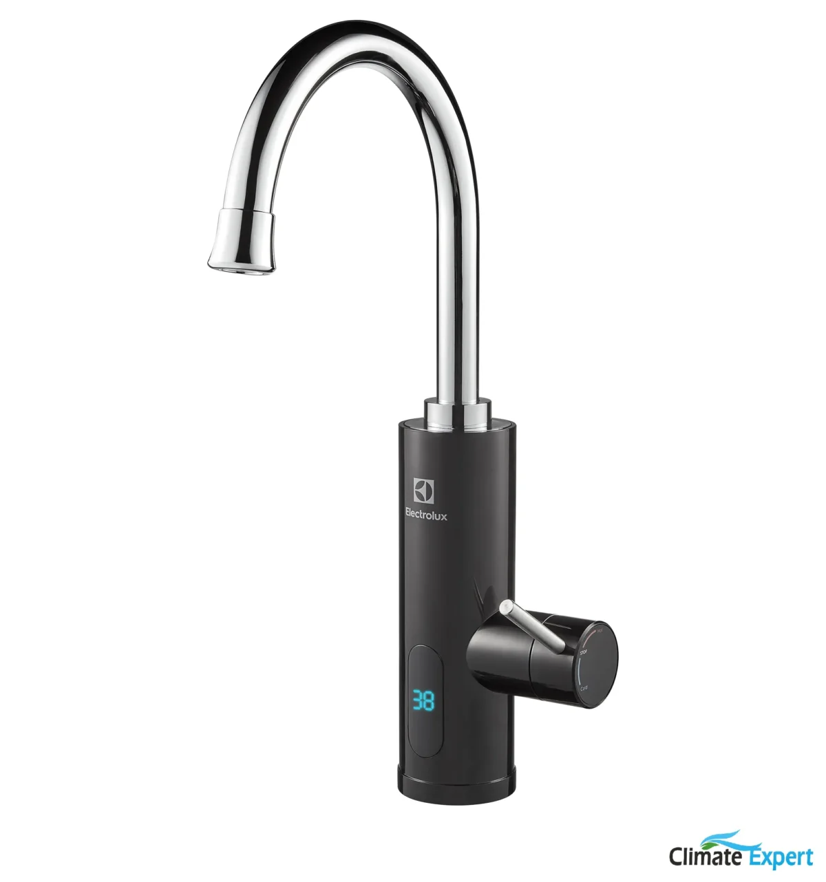 Проточный электрический водонагреватель-кран Electrolux Taptronic (black)